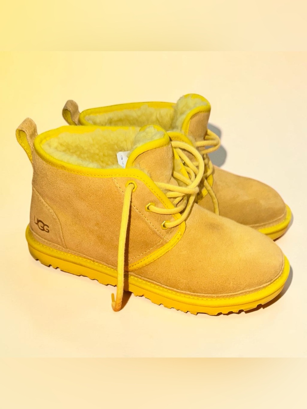 UGG Women’s Canary Neumel Chukka Suede Lace-Up Boots